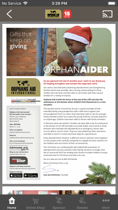 How to cancel & delete Orphans Aid from iphone & ipad 3