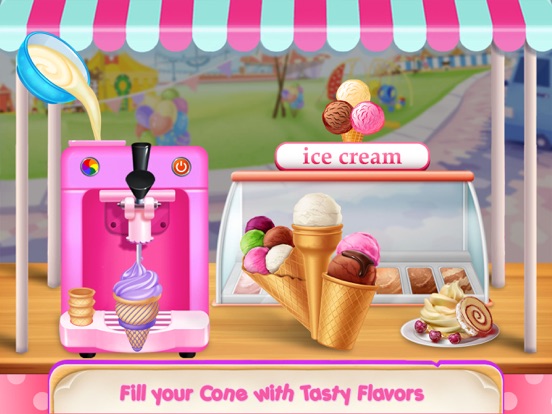 アイスクリームカップケーキワッフルコーンのおすすめ画像2