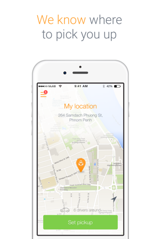 Cambodia Taxi: PassApp - náhled