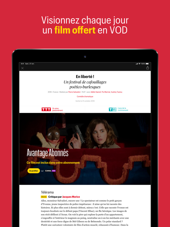 Télérama | Programme TV, Films Télérama | Programme TV, Films
