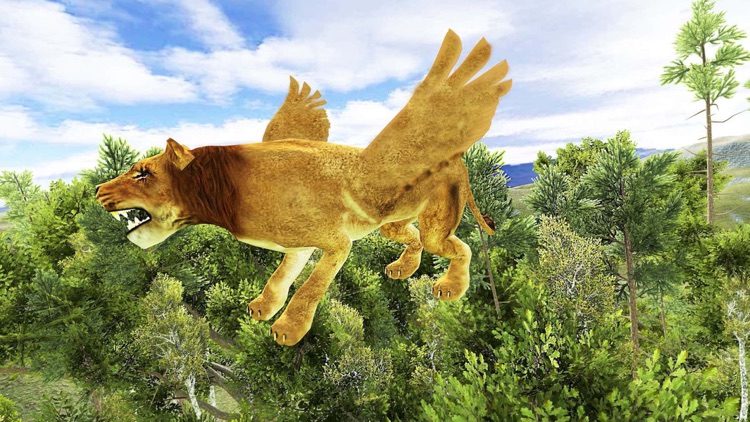 Flying Lion Simulator screenshot-4