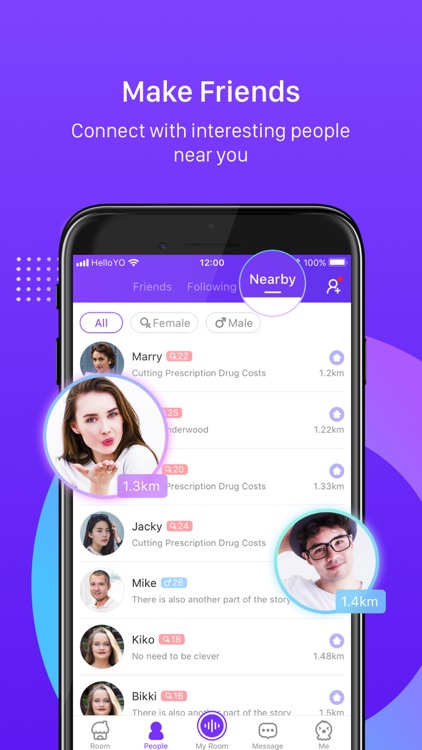 Hello Yo – Group Chat Rooms screenshot-4