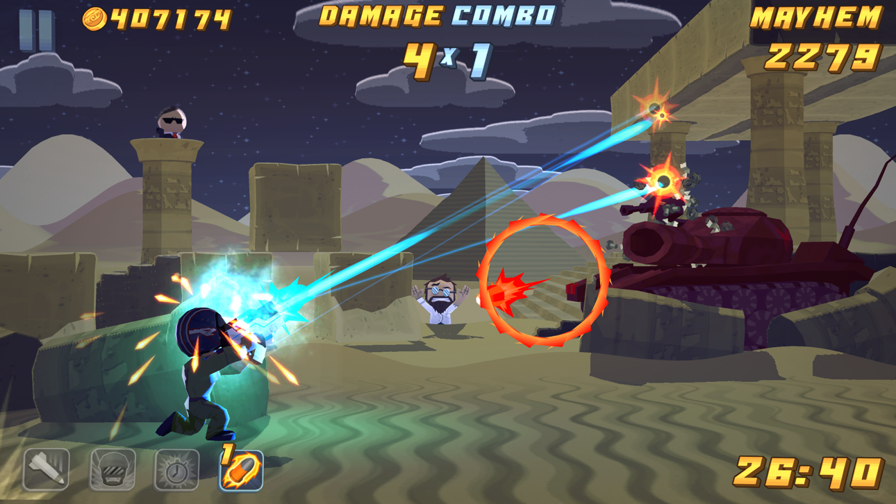 Major Mayhem Hack screenshot 3 - iOS game interface