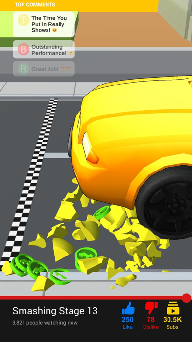 Wheel Smash 3D! screenshot 4