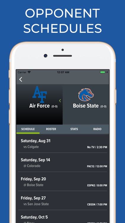 Boise State Football Schedules screenshot-5