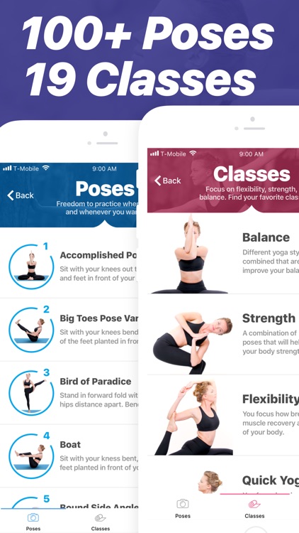 Yoga - Poses & Classes