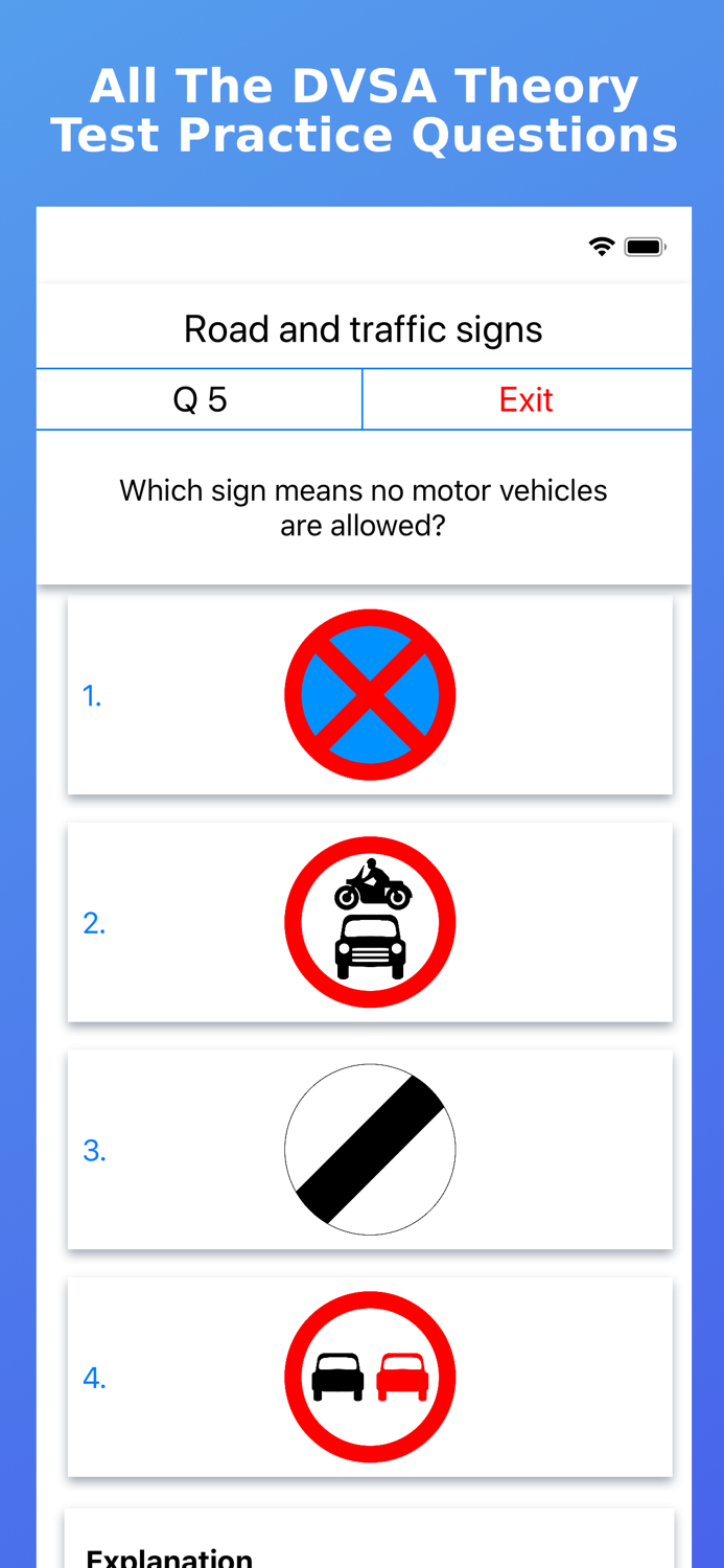 UK 2021 Driving Theory Test FV