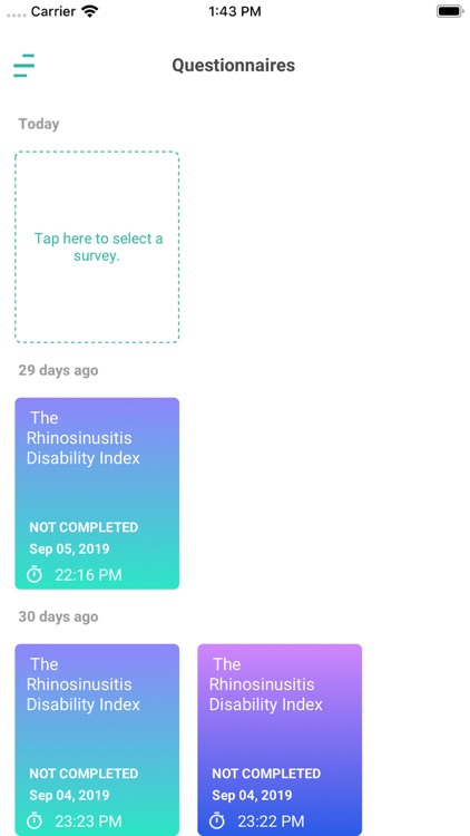 PROMinENT-Patient Reporting