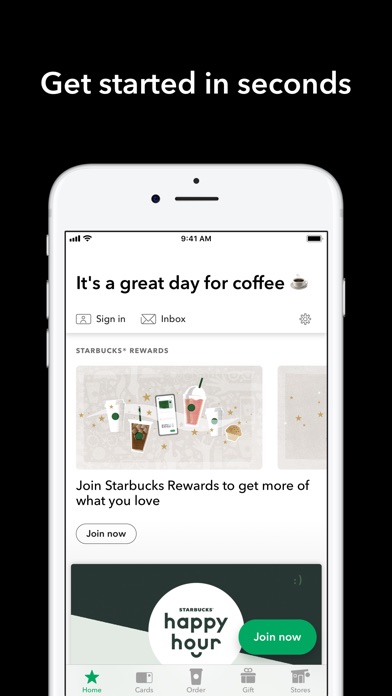 download Starbucks apps 7