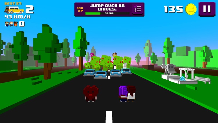Chicken Jump - Crazy Traffic screenshot-0