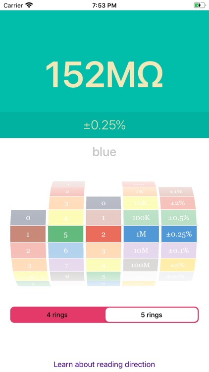 Resistor Color Codes