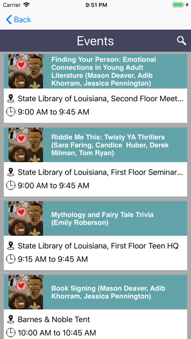 How to cancel & delete Louisiana Book Festival 2019 from iphone & ipad 1