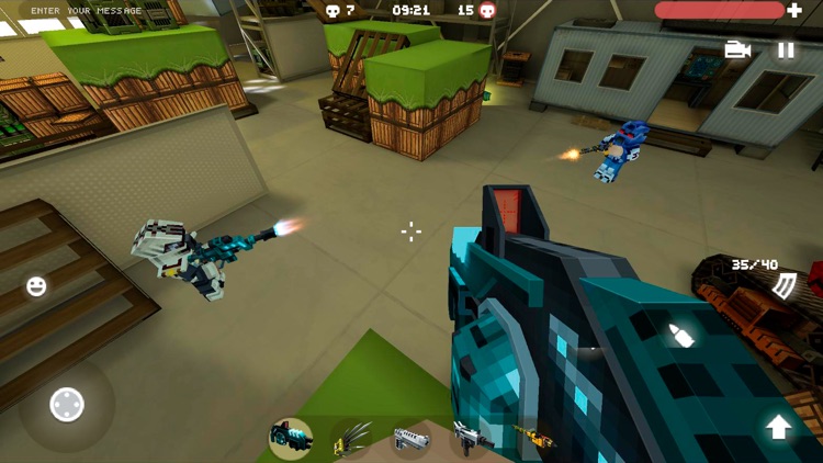 Blocky Cars Online - tank wars screenshot-6
