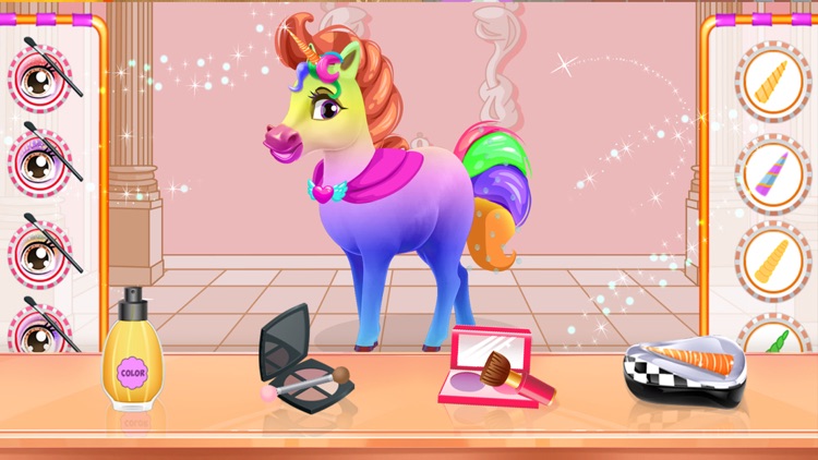 Unicorn Dress up & Hair Salon screenshot-3