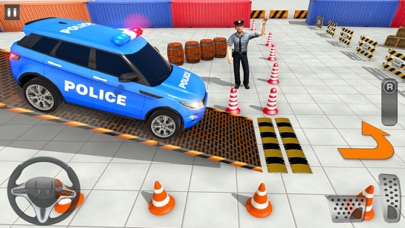 Advance Police Parking Game screenshot 2
