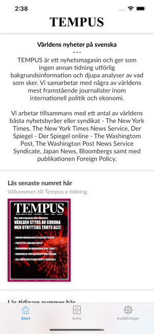 Tempus e-tidning(圖1)-速報App