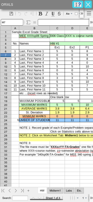 OffiXLS spreadsheet editor(圖2)-速報App