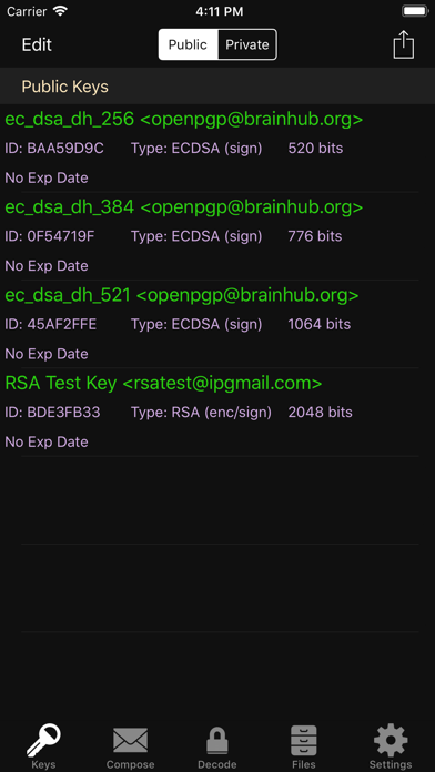 iPGMail Screenshot 6