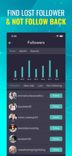 Tracking Instagram Followers(圖2)-速報App