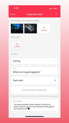 Game screenshot Geek Seek - Date Geeks Nearby apk