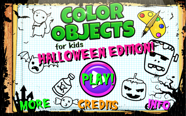 Color Objects Kids Halloween(圖3)-速報App