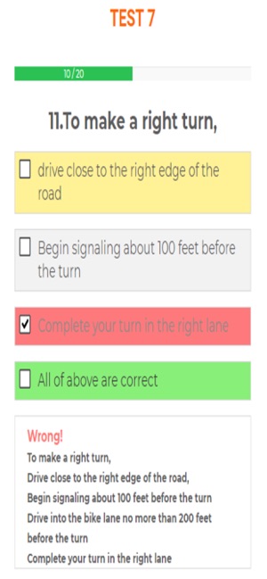 CA DMV PRACTICE DRIVING TESTS(圖2)-速報App