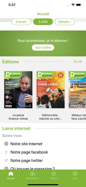 Décisions durables le magazine(圖2)-速報App