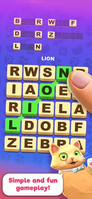 Kitty Scramble: Word Finding(圖2)-速報App