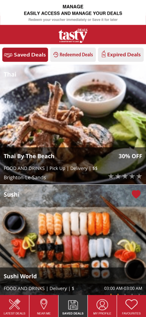 Tasty Deals-Restaurant Deals(圖4)-速報App