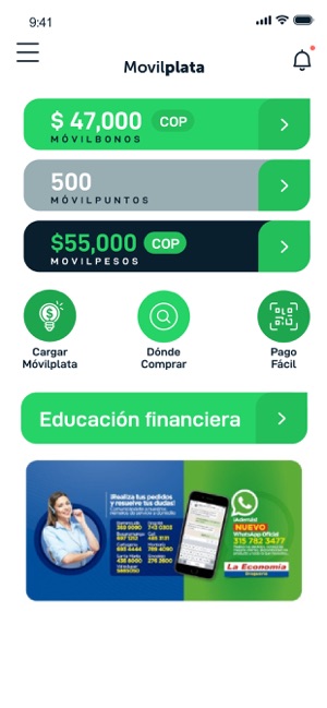 Movilplata App