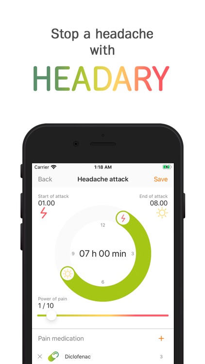 Headary: headache diary