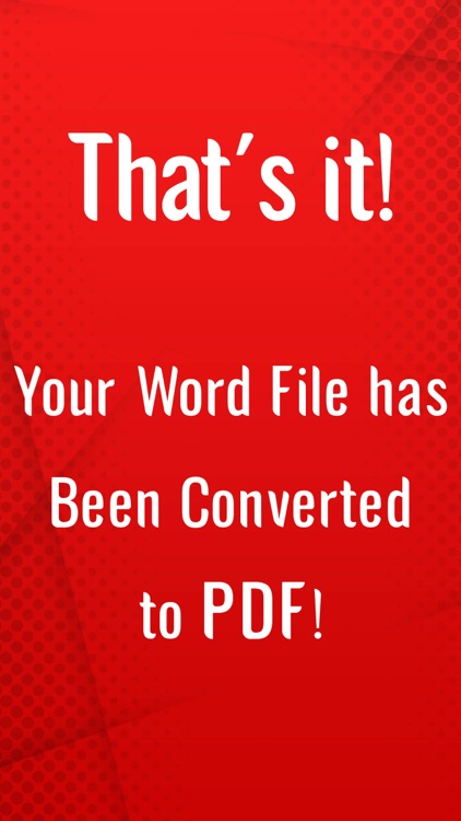 Fast Word Doc to PDF Converter screenshot-5