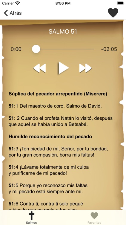 Biblia: Salmos con Audio