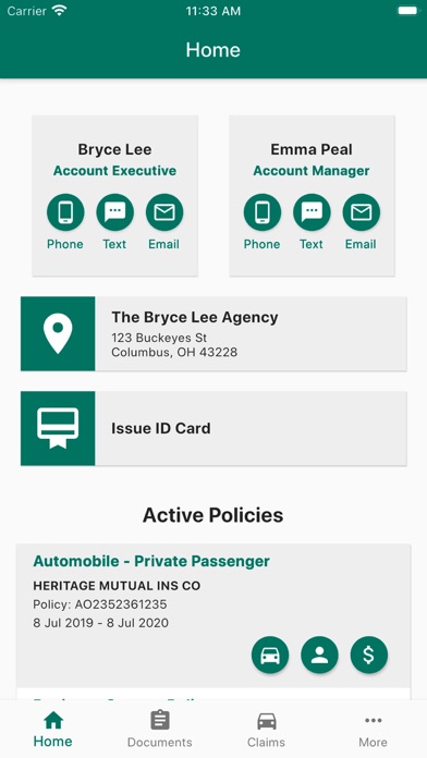 Pratus Insurance - Mobile App screenshot 2