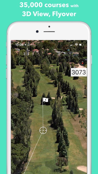 TrackMyGolf: Golf GPS free scorecard range finder screenshot