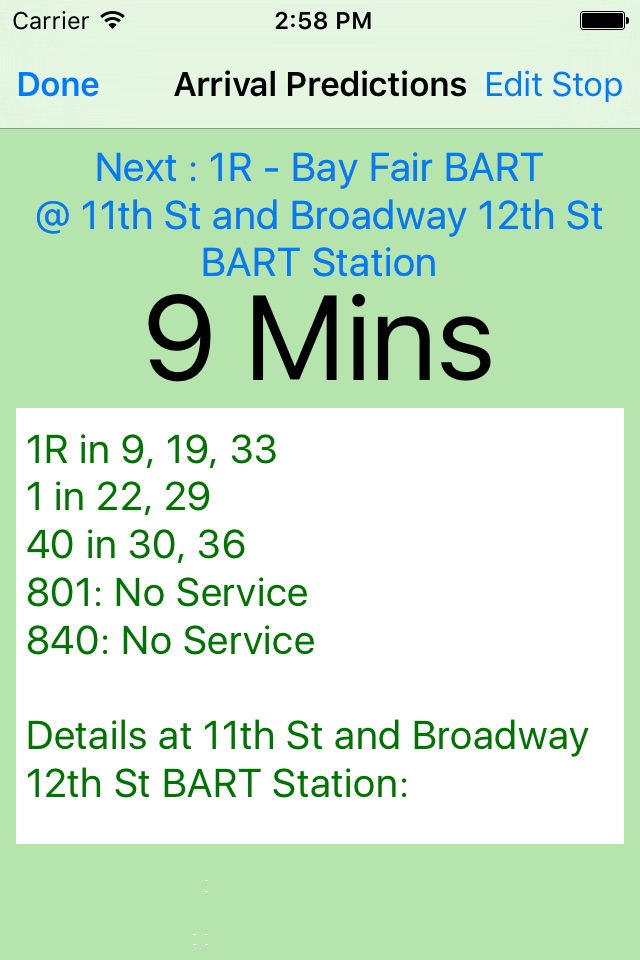 My Bus Times screenshot 3