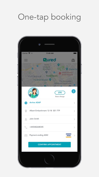 Qured: Healthcare to your door