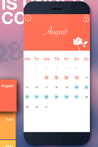 Lotus - Period Calculator - náhled