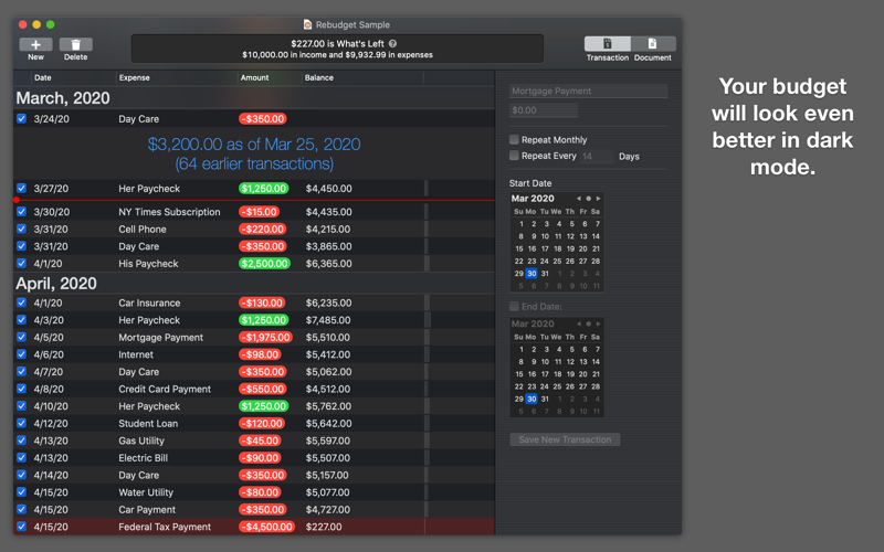 Rebudget - Personal Finances screenshot 4