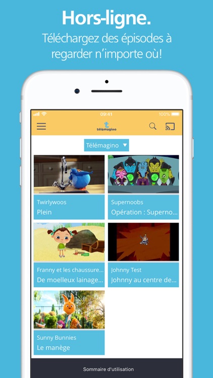 L’application Télémagino