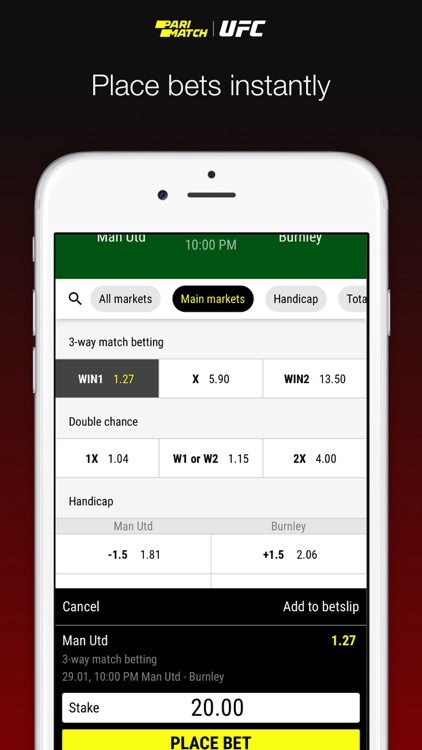 Parimatch screenshot-3