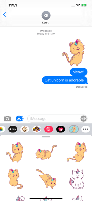 Cat Unicorn Stickers(圖1)-速報App