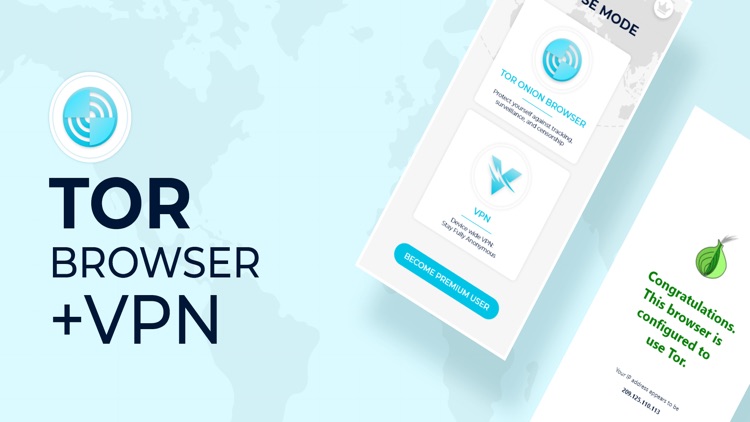 Onion Tor Browser +VPN Privacy