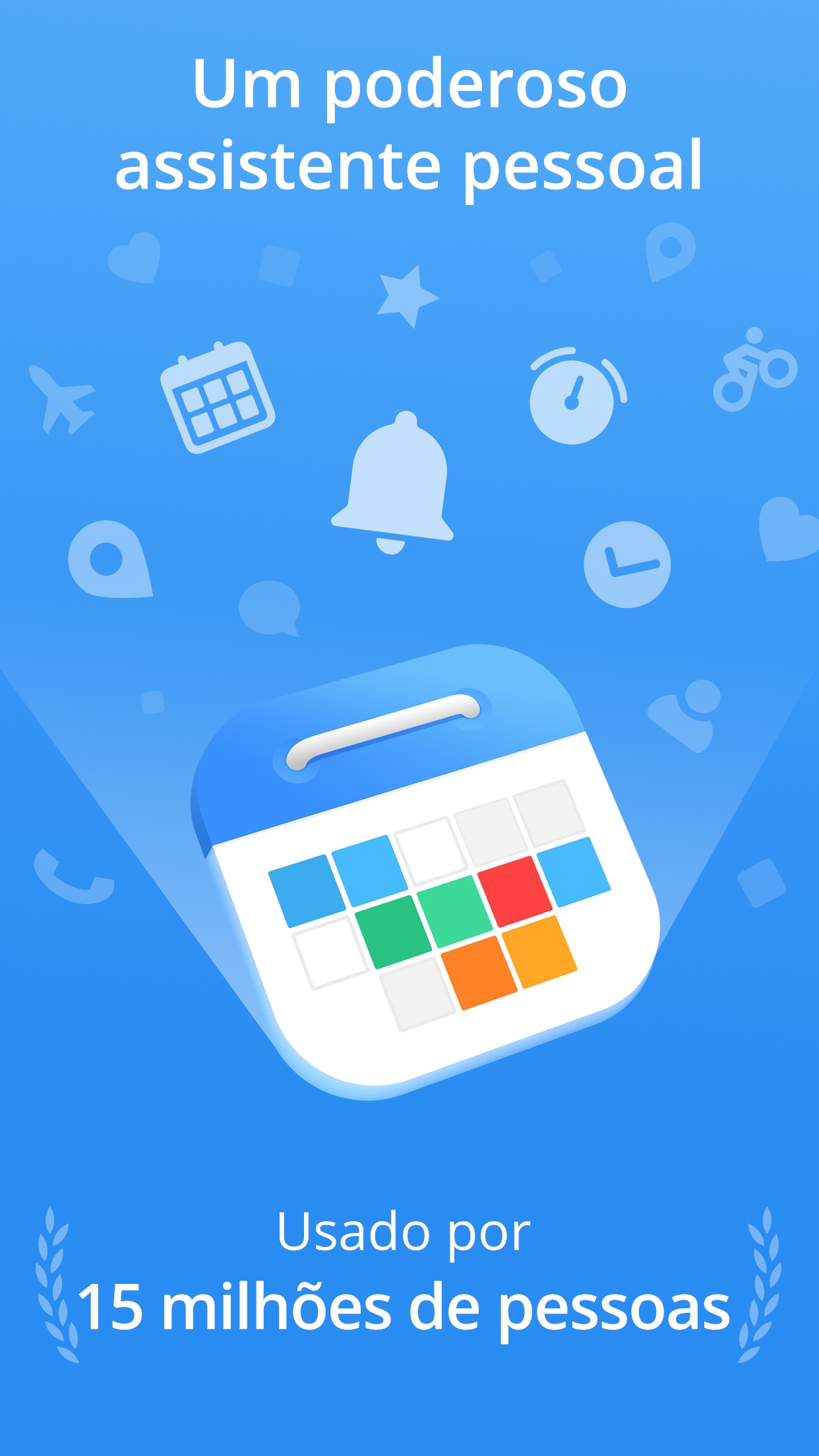 Screenshot do app Calendars da Readdle