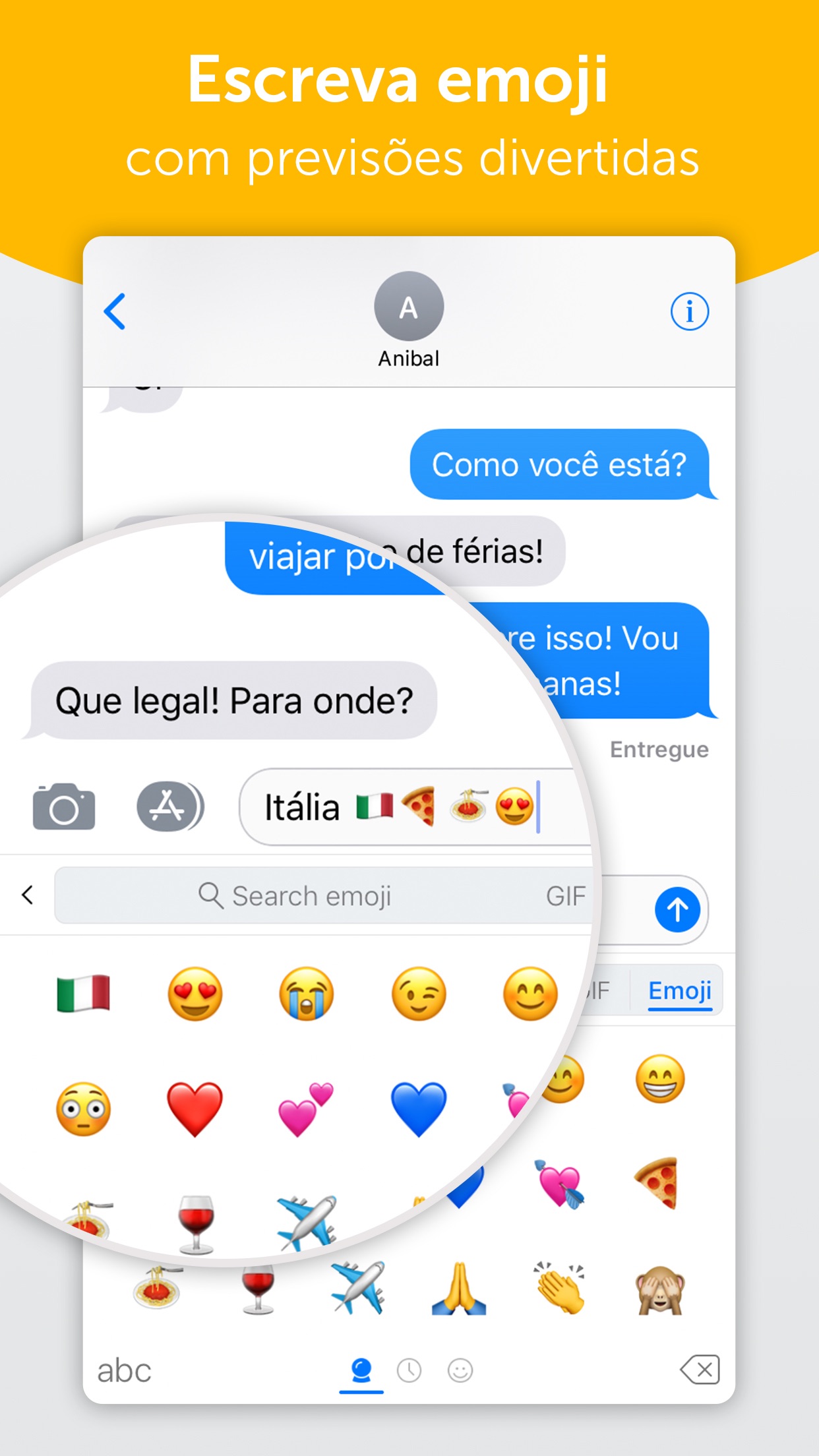 Screenshot do app Teclado SwiftKey