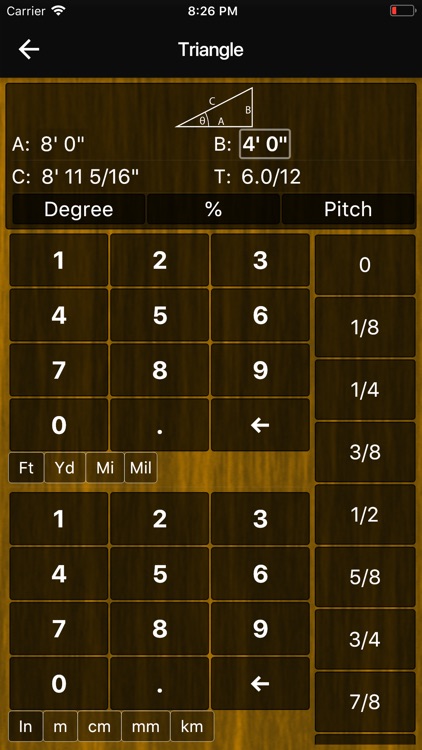 Feet Inches Construction Calc screenshot-6