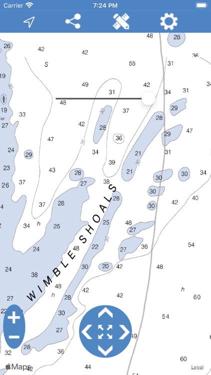 Carolinas (North & South) Map