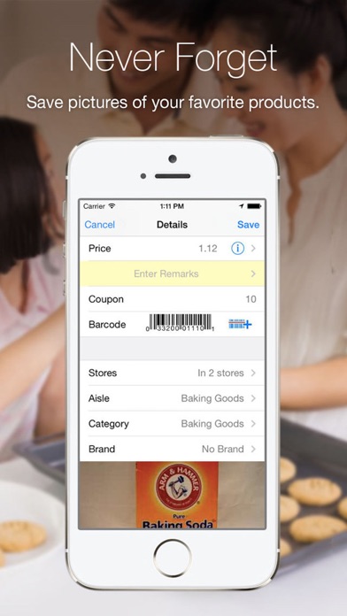 Grocery Gadget - Shopping List Screenshot 1