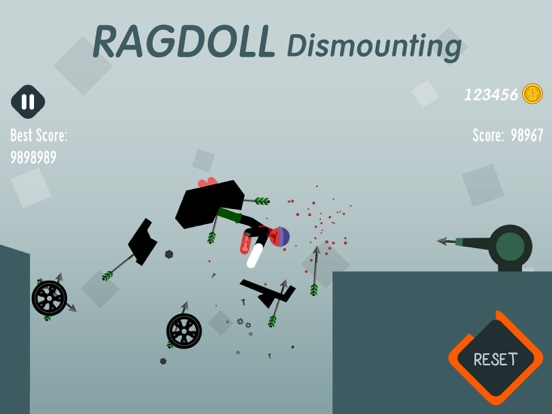 Ragdoll Dismounting для iPad