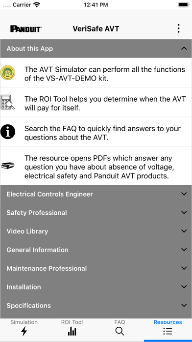 VeriSafe Absence of Voltage screenshot 4